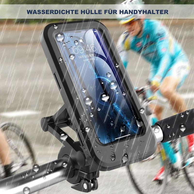 Skanto | RideCharge Pro – Wasserdichte Handyhalterung mit USB und 15W kabelloser Ladefunktion für Fahrrad und E-Bike