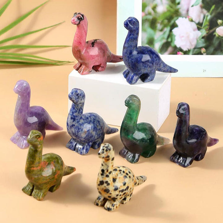 Skanto | Frendorf 2.5 Inch Kristall-Dinosaurier-Heimdekor Edelstein-Dekor