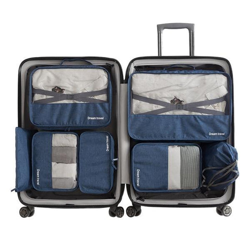 Skanto | 7er-Pack: Reise-Aufbewahrungstaschen