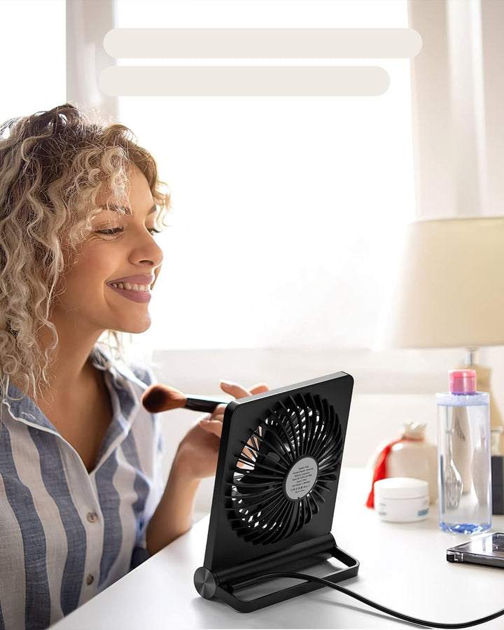Skanto | Ultra-leiser USB-Tischventilator – Kompakt & Leistungsstark