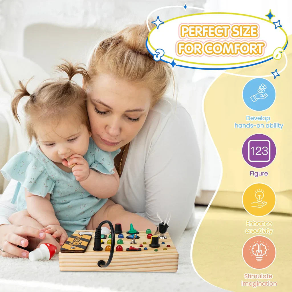 Skanto | GlowBoard - Lernstab für Kleinkinder mit LED-Beleuchtung