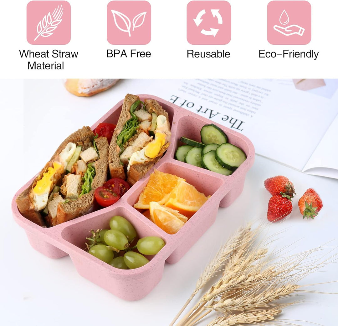 BentoBox – Set aus 4 Snackboxen mit Fächern