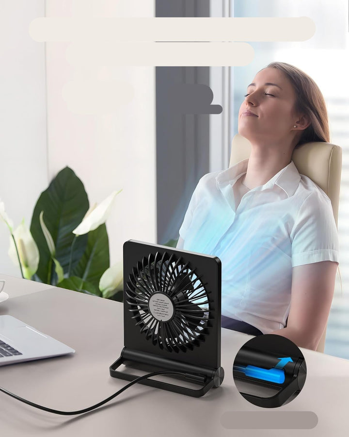 Skanto | Skanto Strong Wind Ultraleichter kleiner Tischventilator