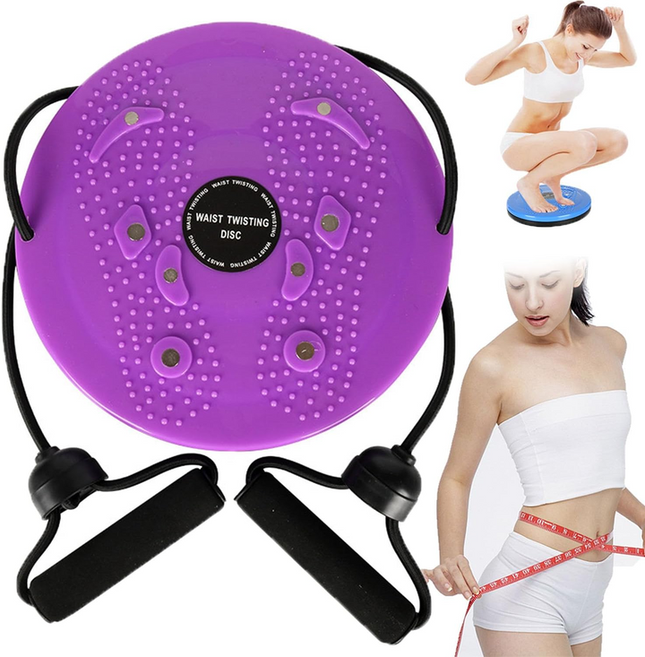 Skanto | Waist Whisper Twisting Disc Pro | Magnetisches Massage-Balance-Board für Rumpfmuskulatur & Taillentraining zu Hause