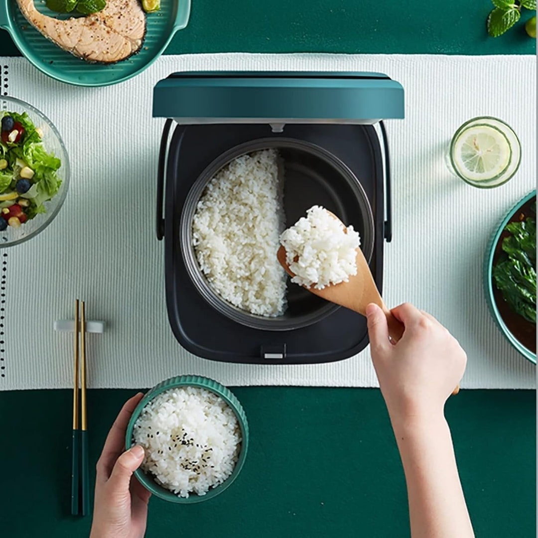 Skanto | MiniChef 1.2L Reiskocher – Kompakter Multikocher mit Dampffunktion und Ein-Knopf-Bedienung
