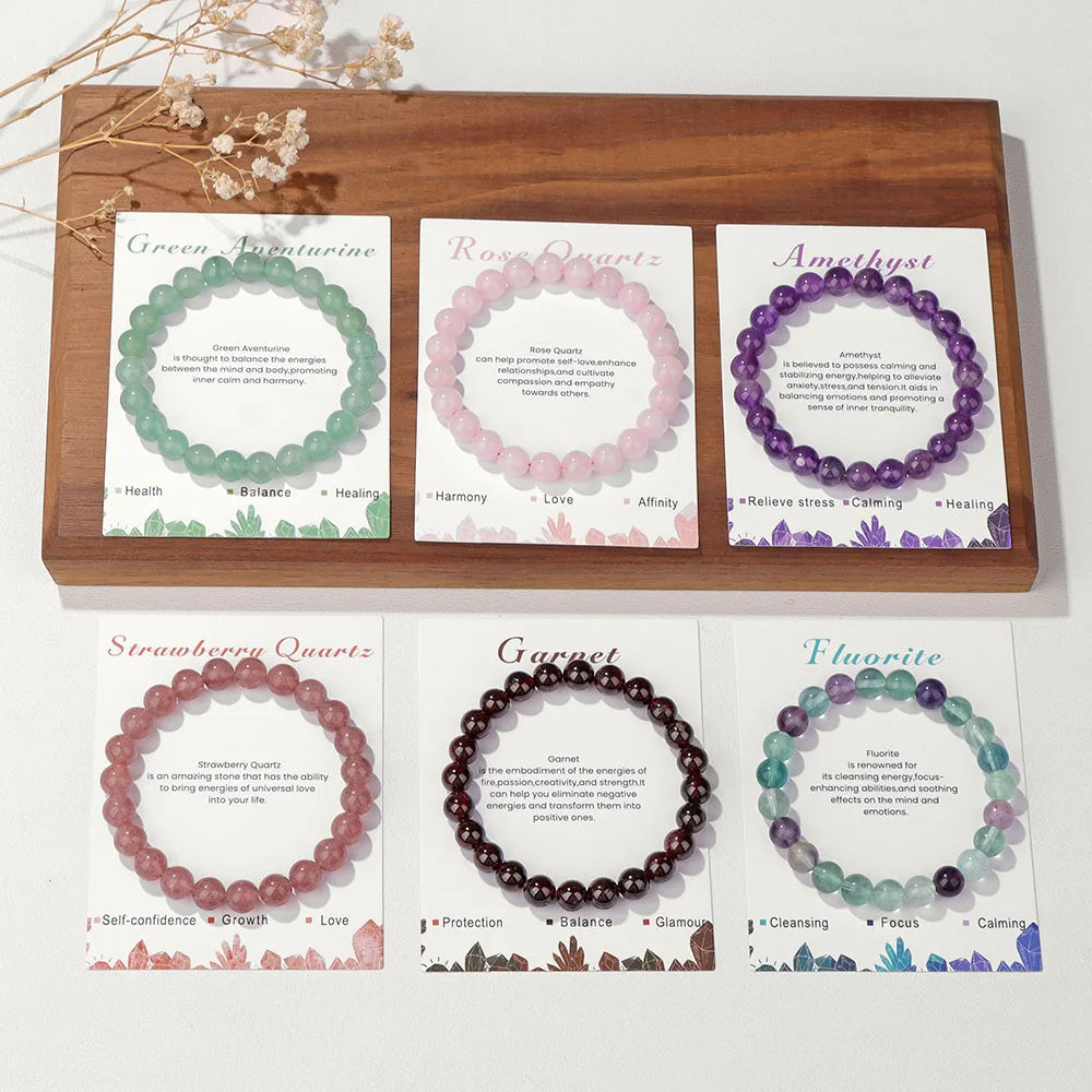 Skanto | Natürliches Kristall-Heilenergie-Armband - Aria