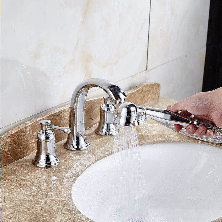 Skanto | Moderne wandmontierte Badewannenarmatur für Badezimmer