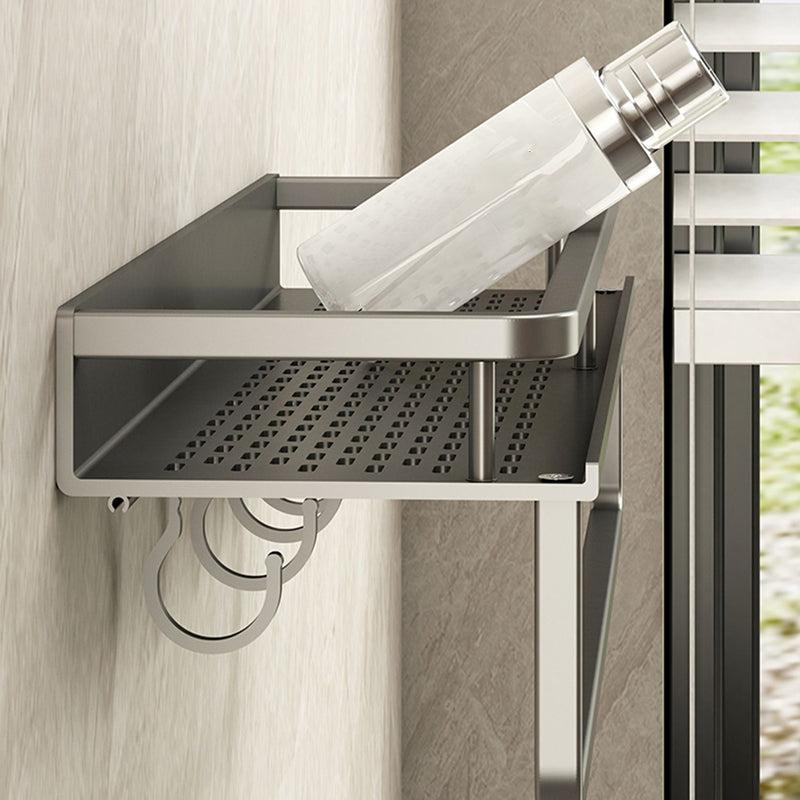 Skanto | Minimalistisches mattes Metall Badaccessoire-Set Moderne Badablage