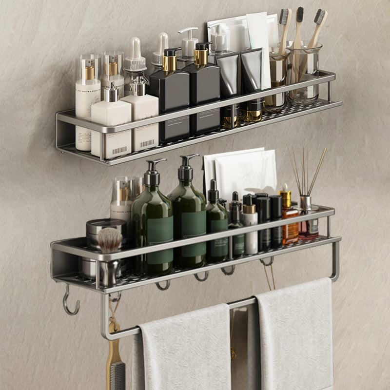Skanto | Minimalistisches mattes Metall Badaccessoire-Set Moderne Badablage