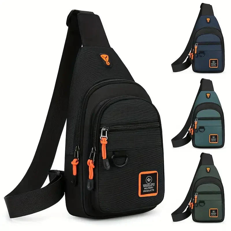 Skanto | UrbanTrail – Robuste Herren-Umhängetasche | Wasserdichte Crossbody-Reise- & Alltagstasche