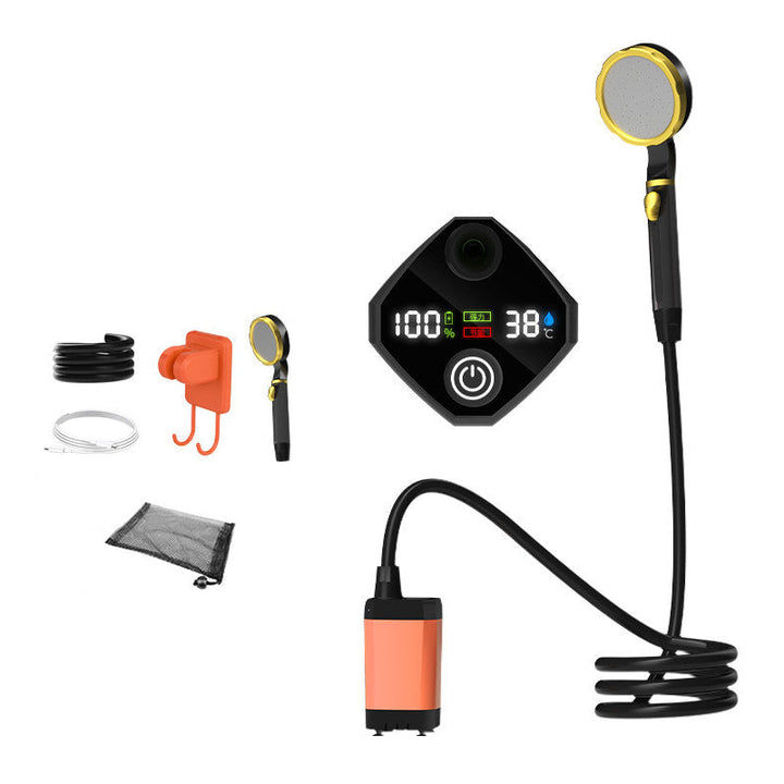 Skanto | Tragbare wiederaufladbare Outdoor-Camping-Duschpumpe