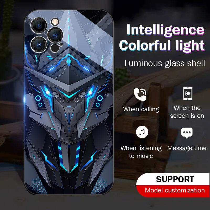 Skanto | Coole Mecha Apple Smart Flash Handyhülle