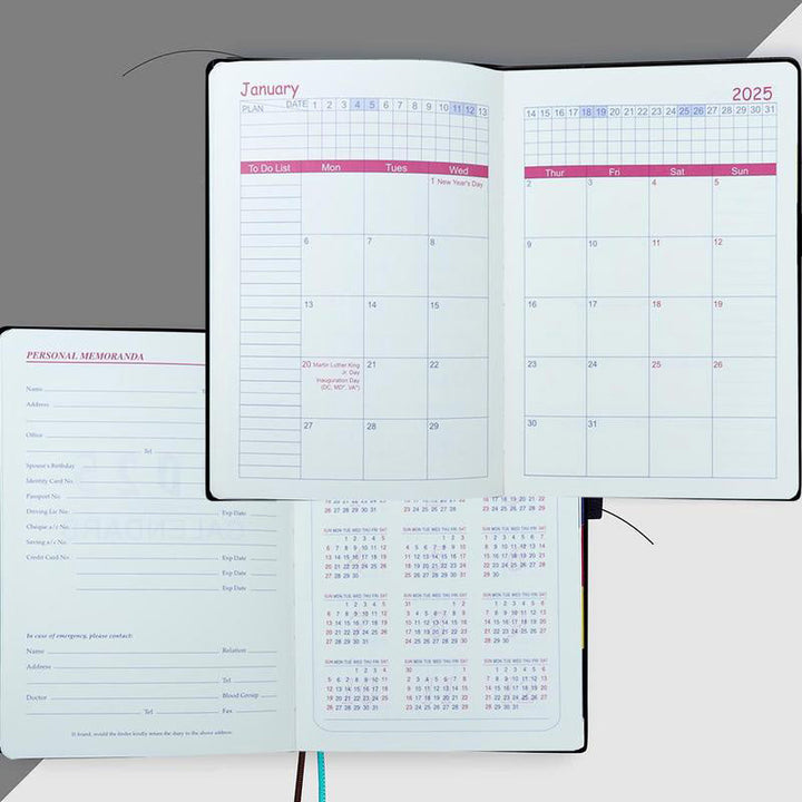 Skanto | 2025 Ein Tag Eine Seite Tagesplaner – Ihr ultimativer Geschenk-Kalender