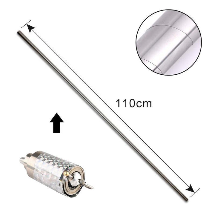 Skanto | Tragbarer Metallstab zur Selbstverteidigung und für Magie