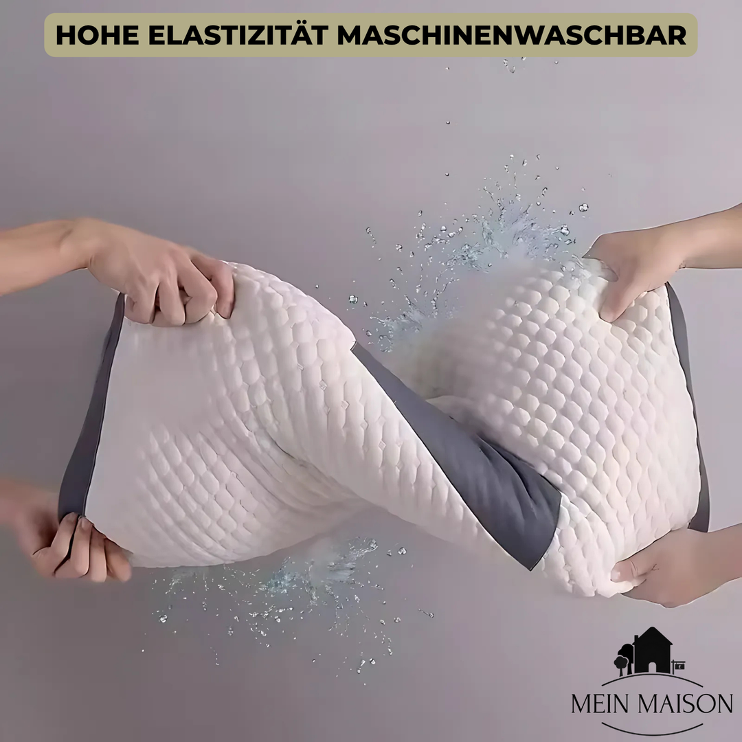 Skanto | Ergonomisches Memory-Schaum Konturkissen, atmungsaktiv