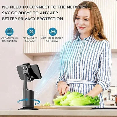 360° Drehung Smart Auto Gesicht Objektverfolgungs Halter