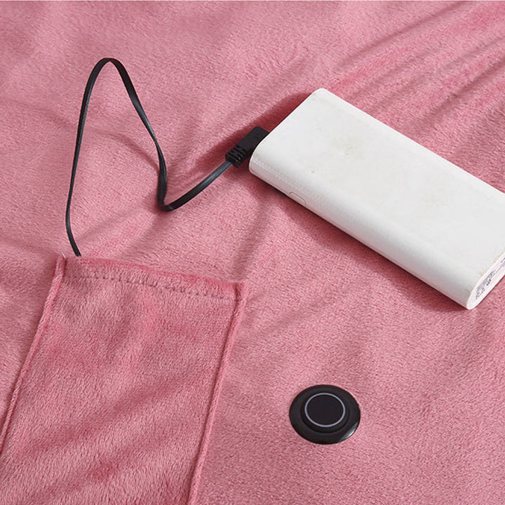 USB-Heizdecke | Schnelle Erwärmung, Weiches Tragbares Design
