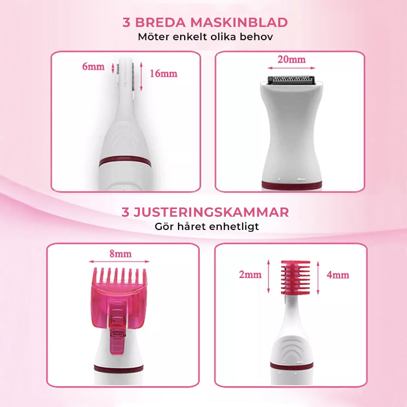 Skanto | 5-in-1 Wiederaufladbarer Epilierer