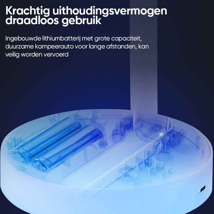 Skanto | Faltbarer und wiederaufladbarer Tischventilator