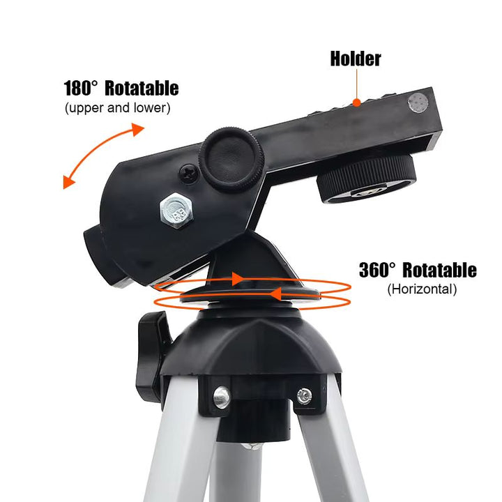 Skanto | Professionelles astronomisches Teleskop | 70mm Öffnung, 300mm Brennweite & einfacher Aufbau für Sternenbeobachtung und Naturerkundung