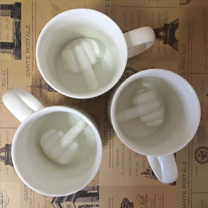 Skanto | Keramik-Mittelfinger-Tasse