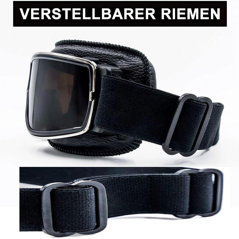 Skanto | Vintage Winddichte Motorradbrille