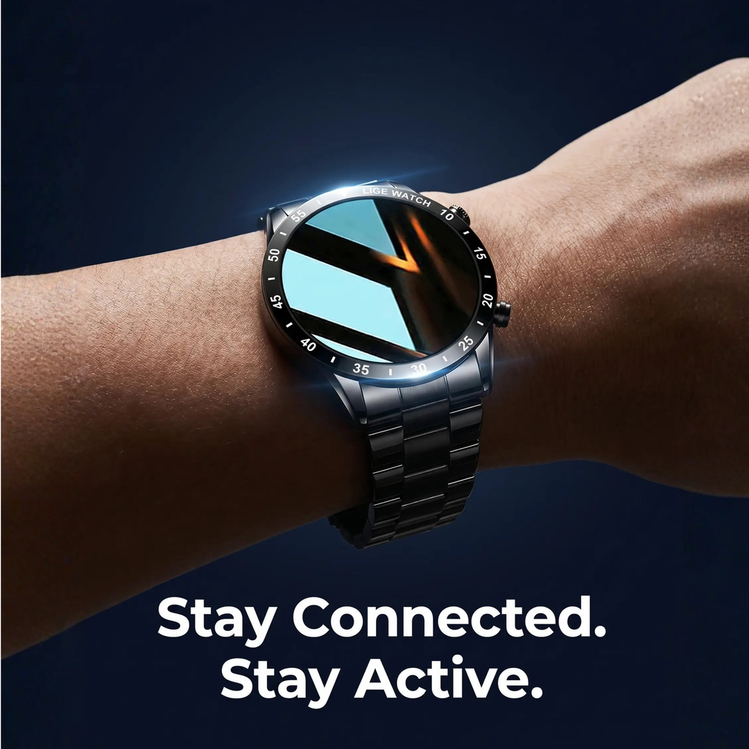 Luxus 4G Smartwatch – Stylische Uhr mit Anrufen, GPS und Gesundheitsfunktionen