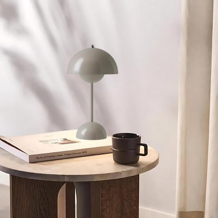 Skanto | Moderne Pilz-Design Tischlampe mit Touch-Steuerung
