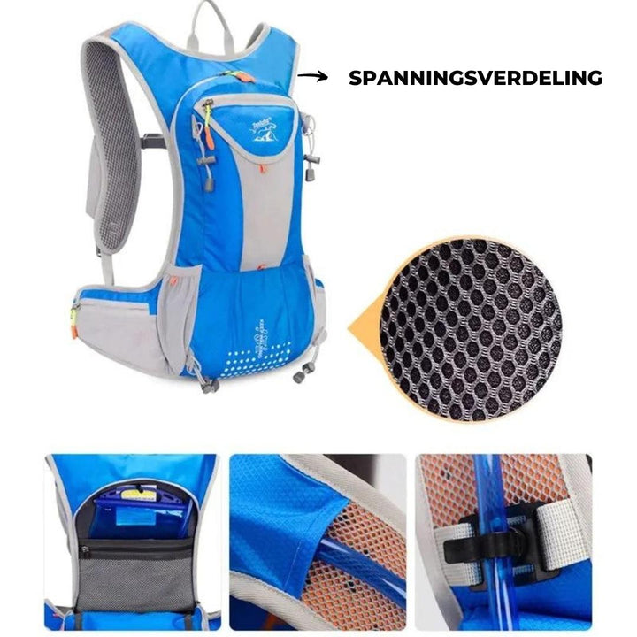 Skanto AquaPack – Stilvoller wasserdichter Rucksack mit Trinkblase