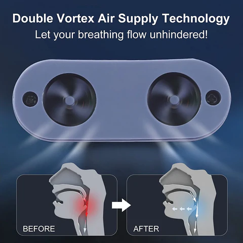 Skanto | Micro CPAP Anti-Schnarch-Gerät | Maskenfreie Schlafapnoe-Behandlung