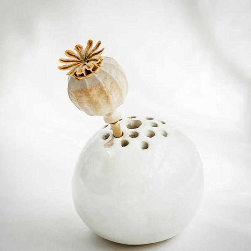 Skanto | Harts handgemachte Vase Blumenstein Tischdekoration