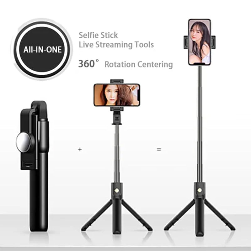 Skanto | Multifunktionaler kabelloser Bluetooth Selfie Stick