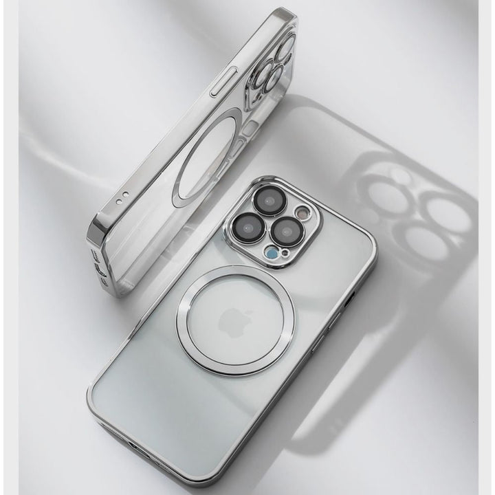 Skanto | Klare iPhone-Hülle für kabelloses Laden