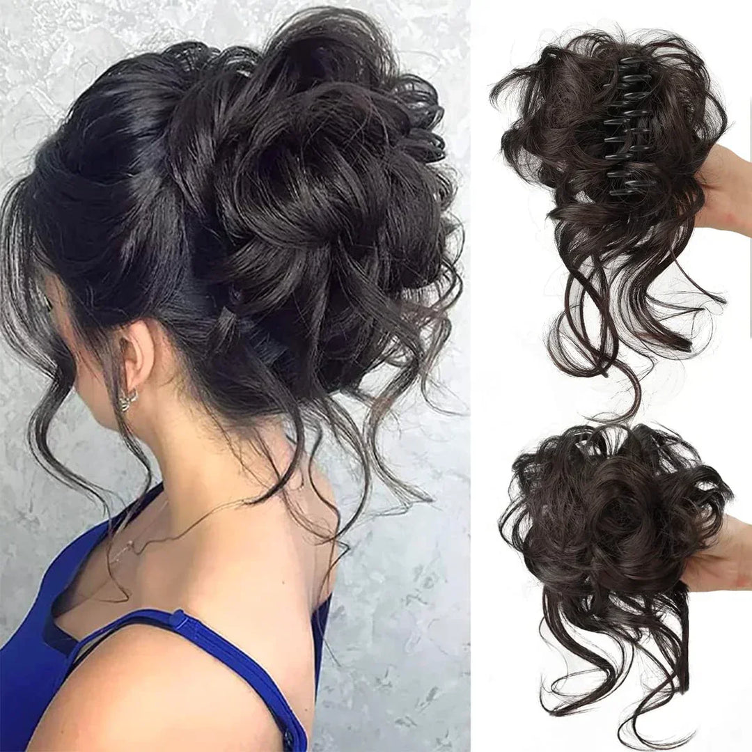 Skanto | CurlyBun: Instant Locken Dutt Haarteil