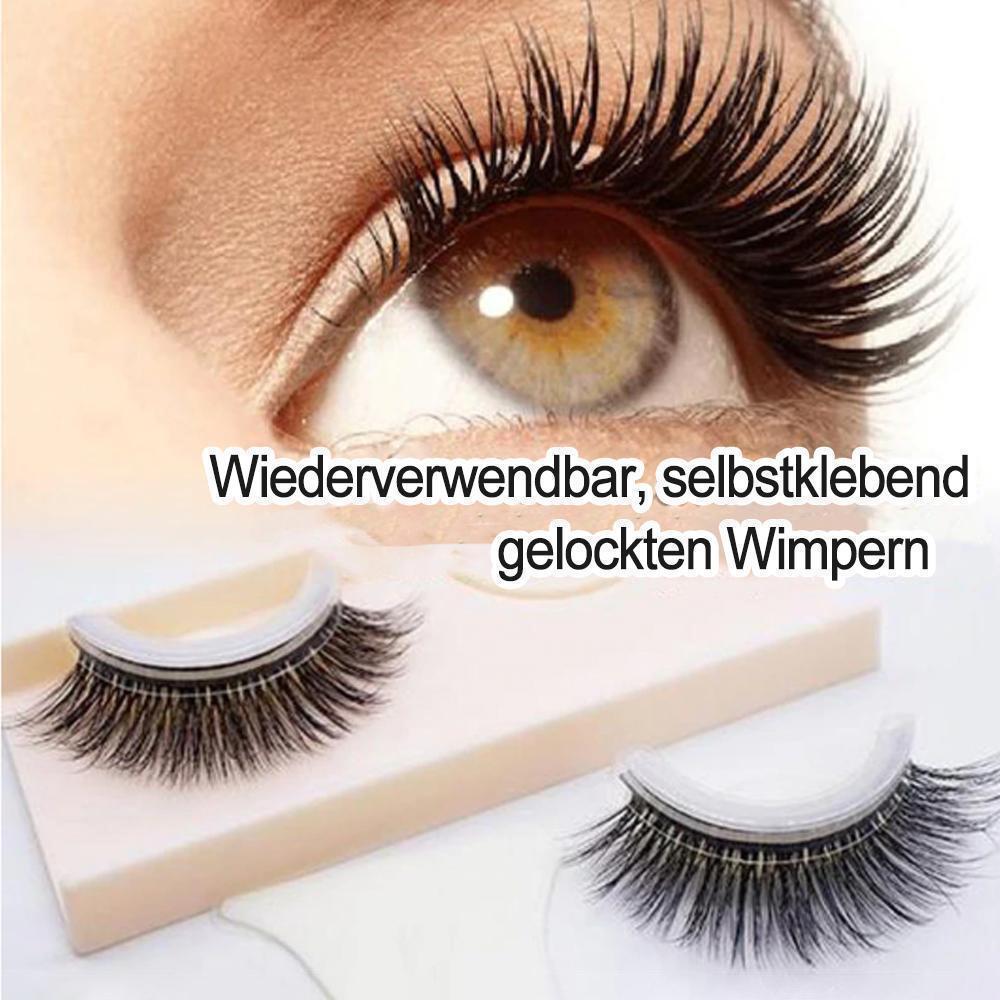 Skanto | Wiederverwendbare selbstklebende gekräuselte Wimpern