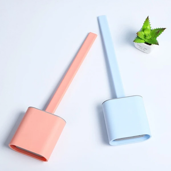 Skanto | FlexiClean Toilettenbürste – Antibakterielles Silikondesign für einfache Reinigung