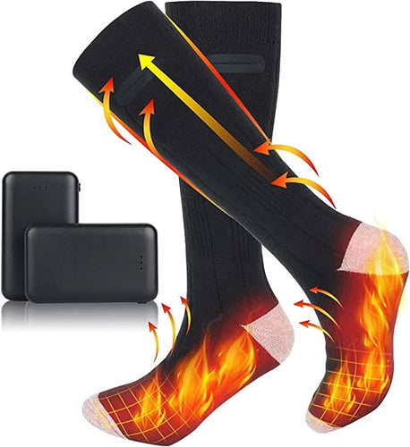 Skanto | Wiederaufladbare Heizsocken mit einstellbarer Temperatur