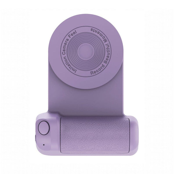 Skanto | Griply Magnetische Handyhalterung mit kabellosem Laden – Anti-Vibrations-Handgriff für stabile Aufnahmen