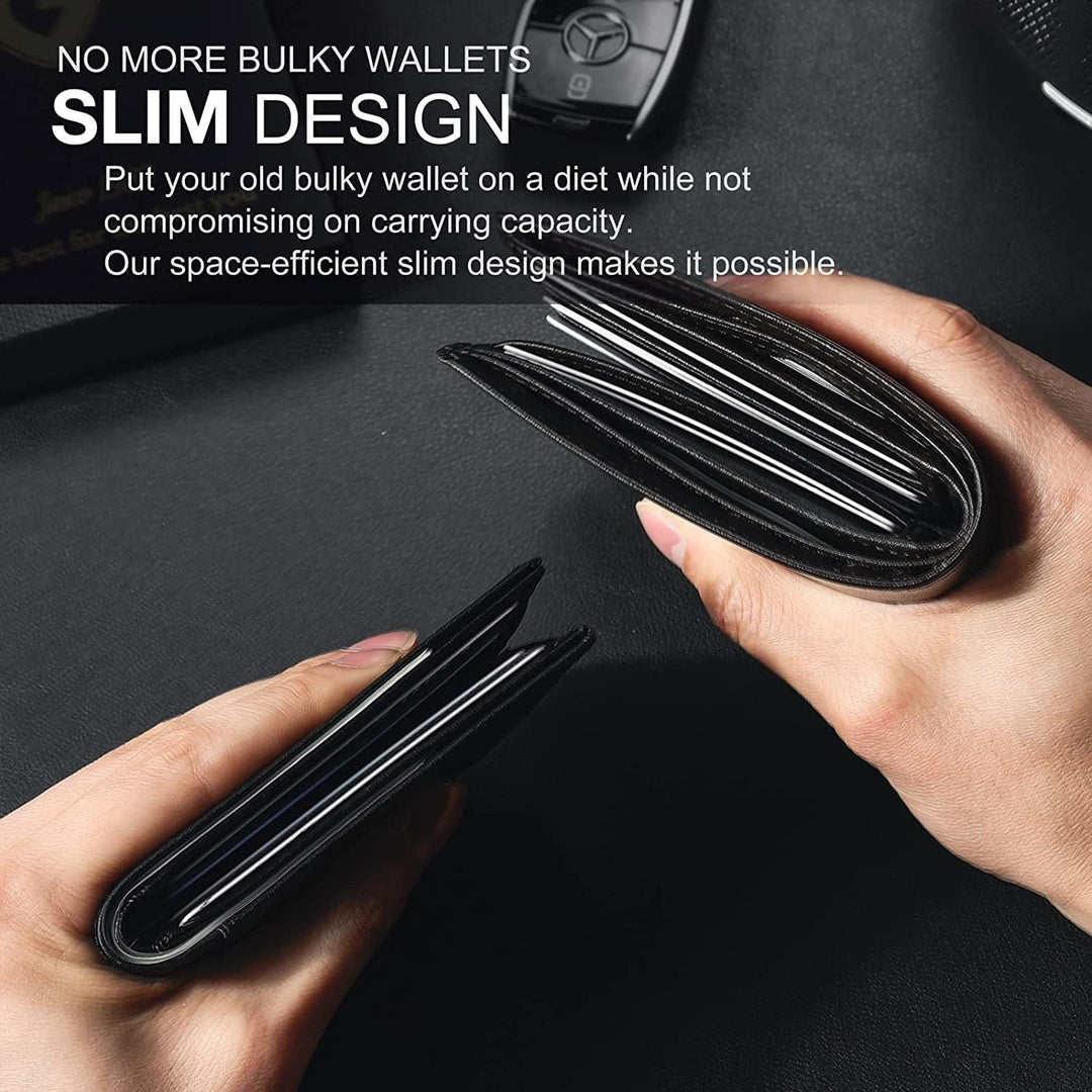 Skanto | Herren Slim Wallet mit RFID-Schutz