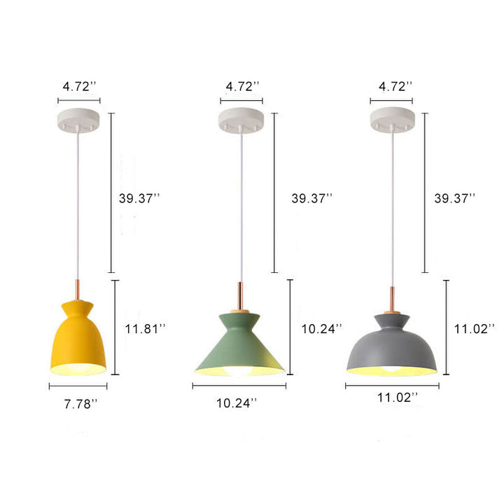 Skanto | AuroraLite Nordische Pendelleuchte | Metalldesign | 1-flammig | Moderne Farboptionen