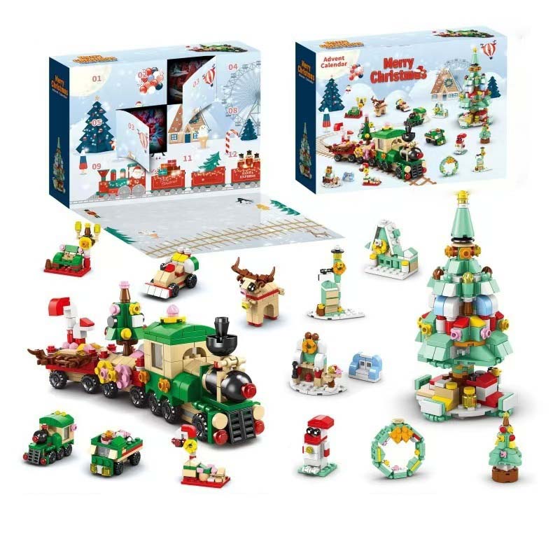 Skanto | 2025 Weihnachts-Bausteine Geschenkbox