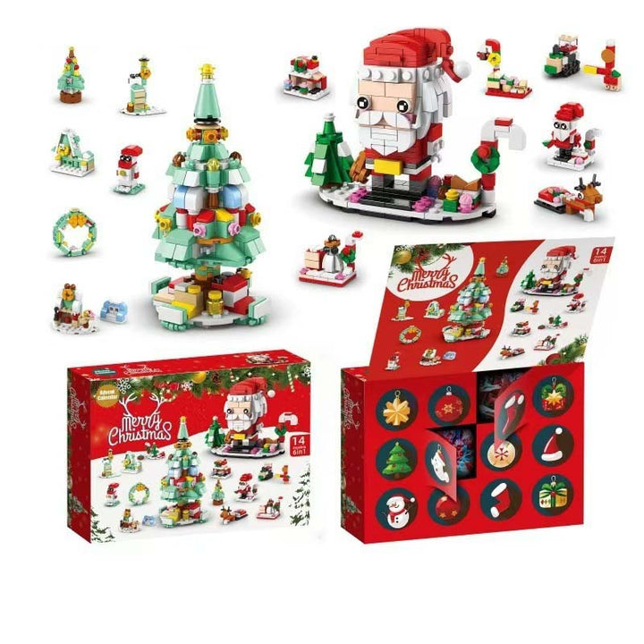 Skanto | 2025 Weihnachts-Bausteine Geschenkbox