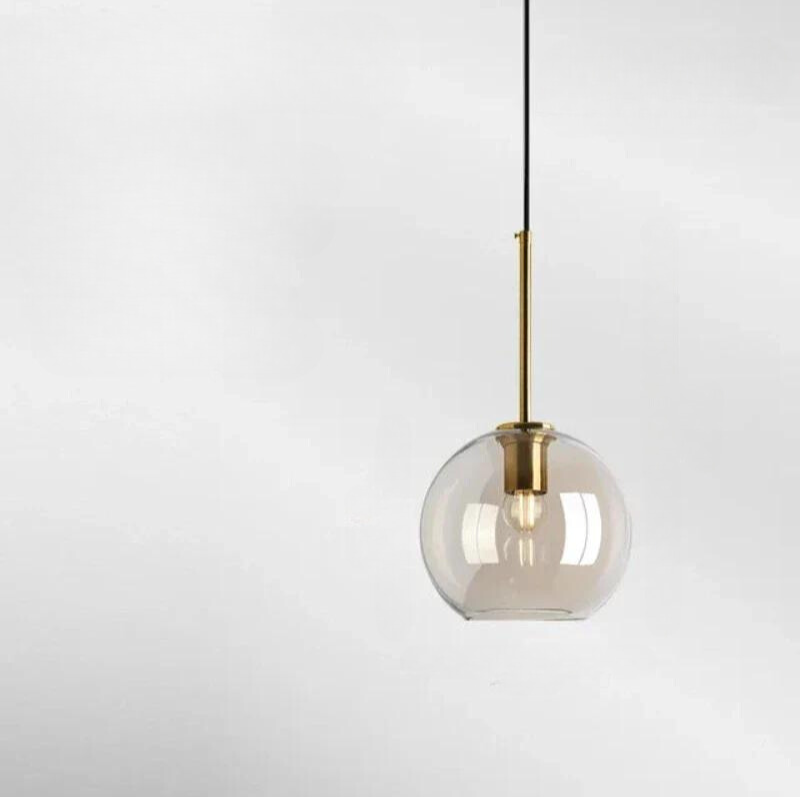 Skanto | NordicGlas - Moderne skandinavische Glas-Pendelleuchte für Esszimmer und Wohnzimmer