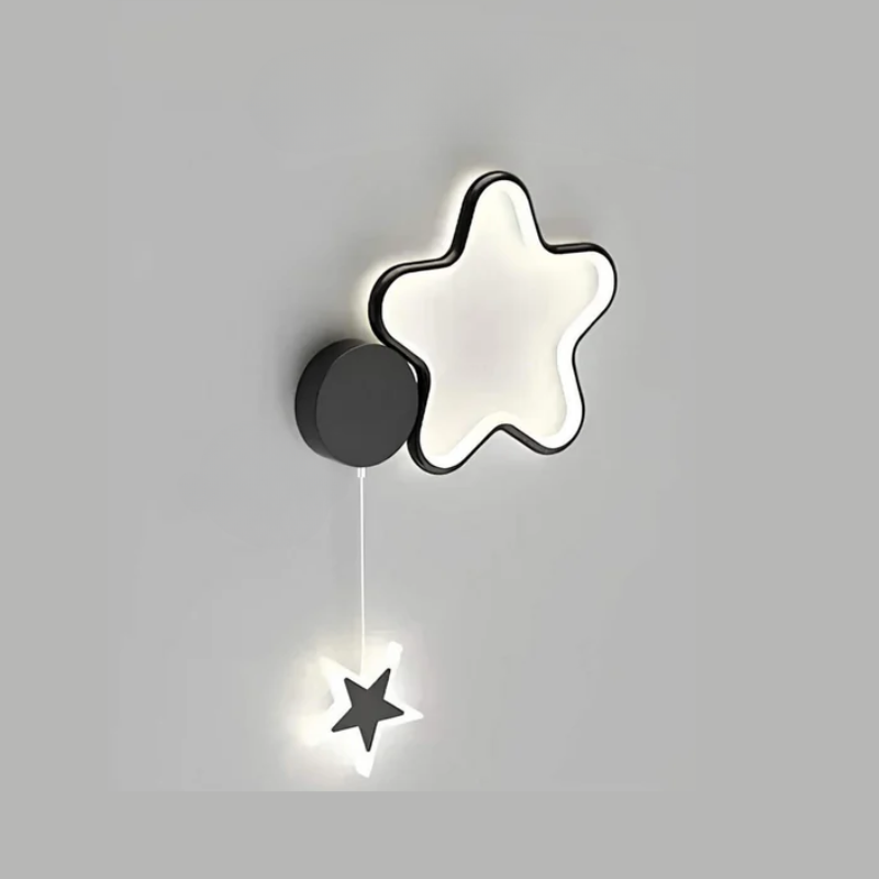 Skanto | DreamLight | Magische Wandlampe mit Wolken, Sternen und Mond