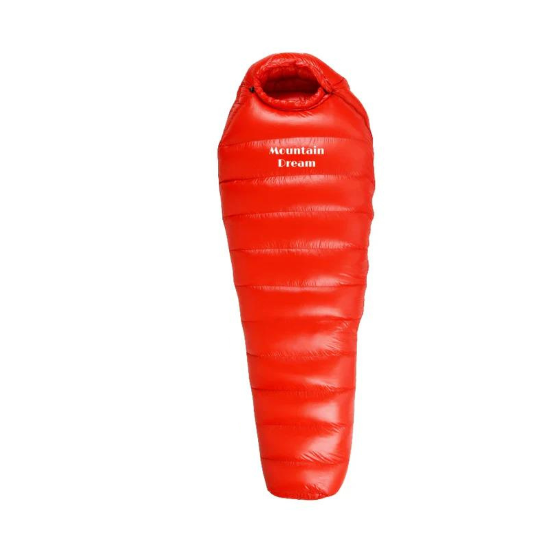 ArcticNest Winterschlafsack – Daunenschlafsack -20°C für extreme Kälte, leicht & wasserdicht