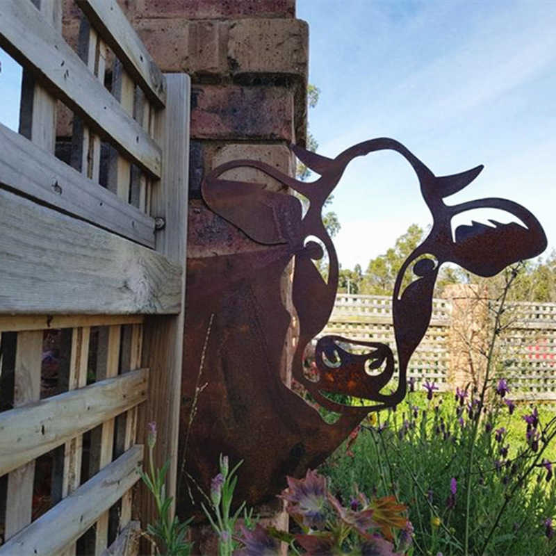 Skanto | Bauernhof-Deko – PeepFarm – Realistisches Tierdesign – Gartenmetallkunst