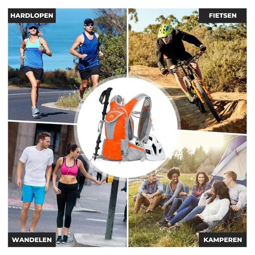 Skanto AquaPack – Stilvoller wasserdichter Rucksack mit Trinkblase
