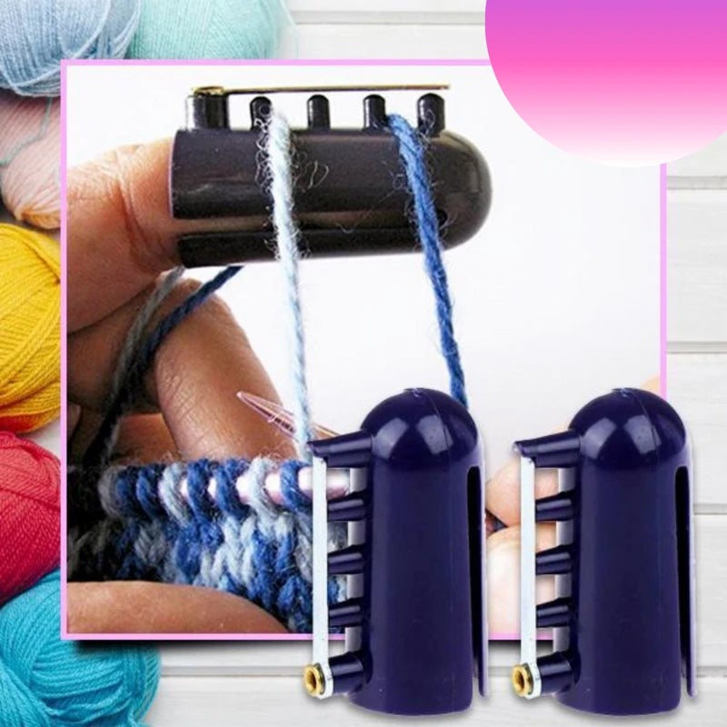 Skanto | QuickStitch Strickfingerhut Garnführung