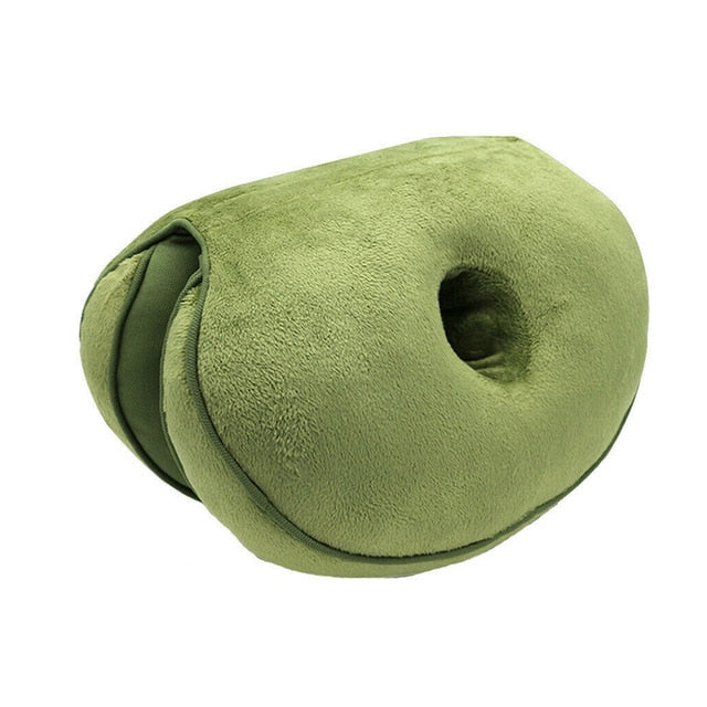 Skanto | OrthoSitz Kissen | Ergonomisch & Druckentlastend | Memory Foam | Abnehmbarer Bezug