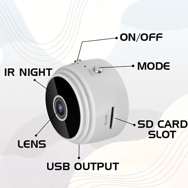Skanto | 1080P HD Magnetische Wifi Mini Kamera Recorder